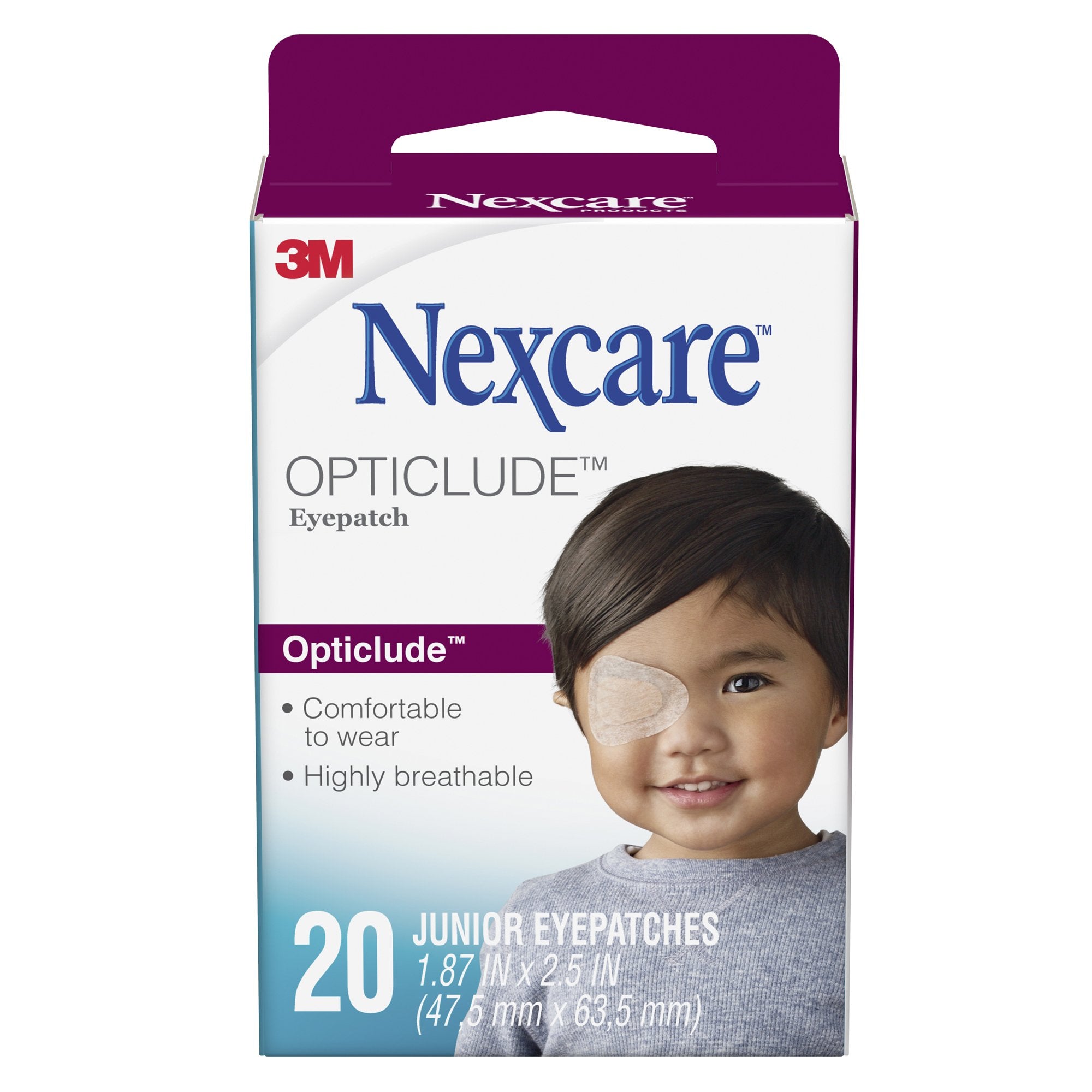 Eye Patch Nexcare Opticlude Pediatric Adhesive