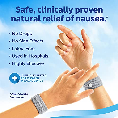 Sea-Band Anti-Nausea Acupressure Wristband for Motion & Morning Sickness