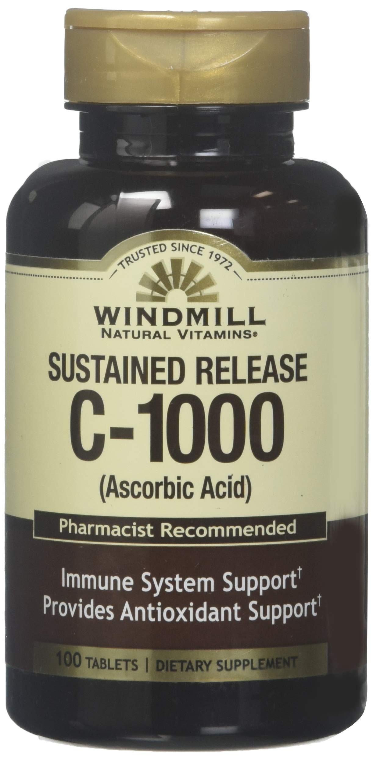 Windmill Vitamin C-1000 Tablets Sustained Release 100 Tablets