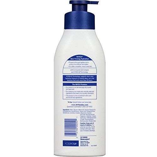 NIVEA Skin Firming Hydration Body Lotion 16.90 oz ( Pack of 2)