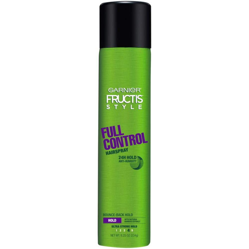 Garnier Fructis Style Full Control Anti-Humidity Hairspray, Ultra Strong Hold, 8.25 oz.