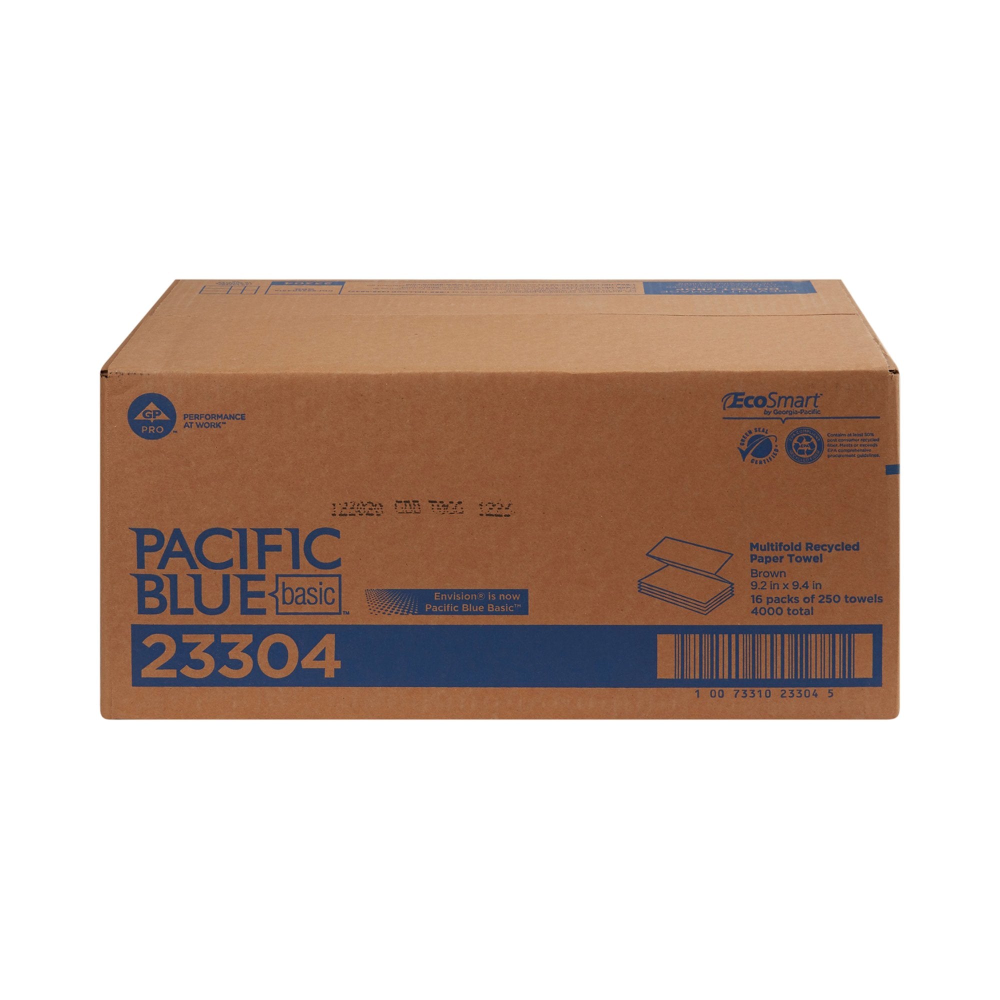 Paper Towel Pacific Blue Basic Multi-Fold 9-1/4 X 9-2/5 Inch