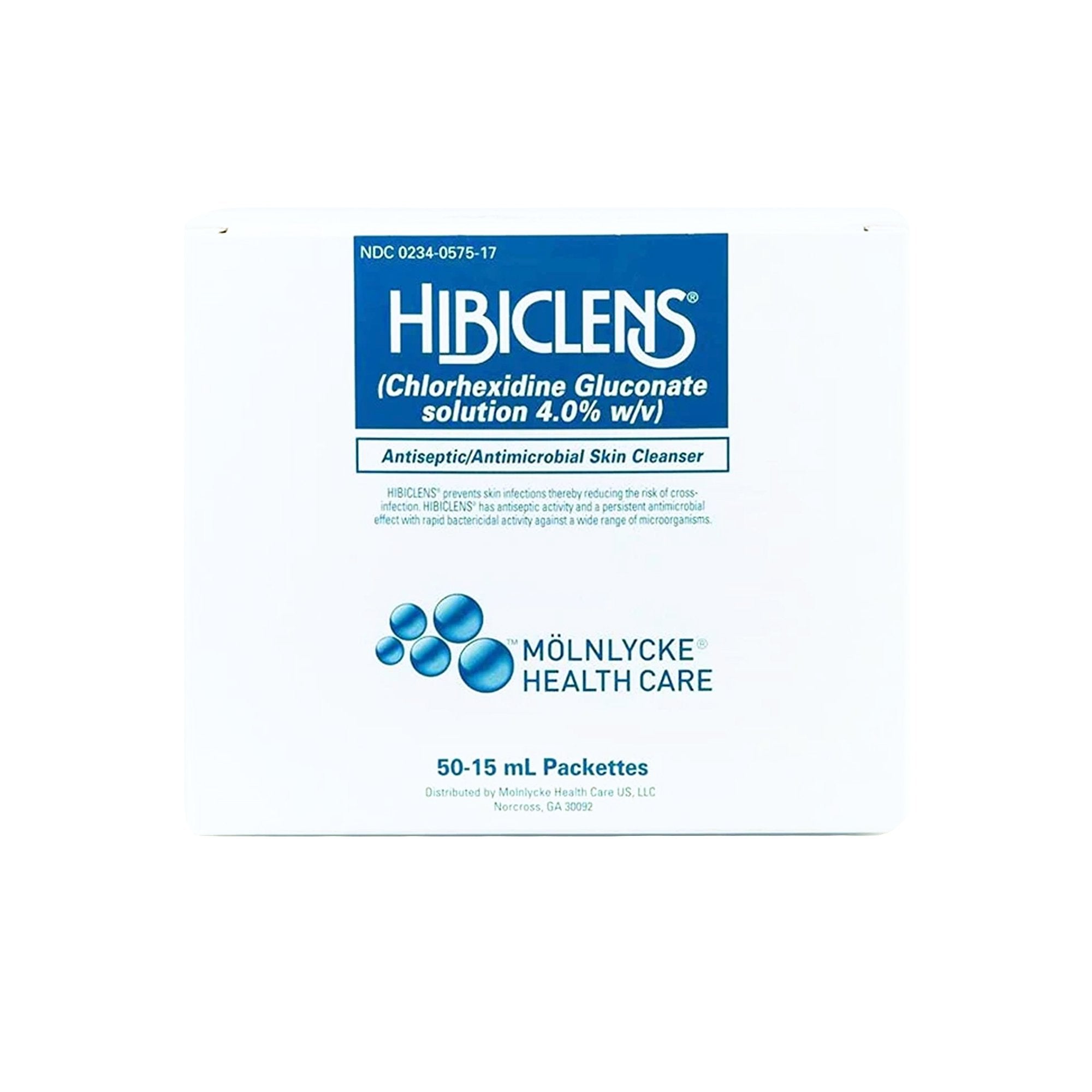 Antiseptic / Antimicrobial Skin Cleanser Hibiclens 15 mL Individual Packet 4% Strength CHG (Chlorhexidine Gluconate) NonSterile