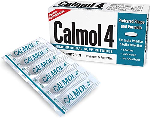 Calmol 4 Suppositories 24 (3 Pack) [Health and Beauty]