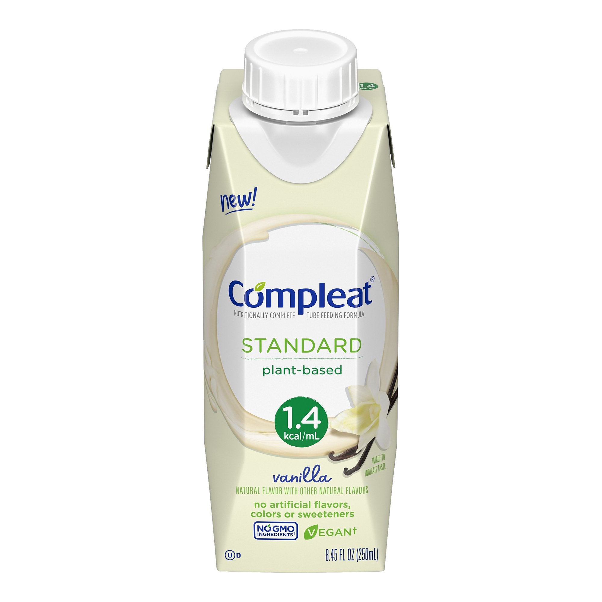 Oral Supplement Compleat Standard 1.4 Cal Vanilla Flavor Liquid 8.45 oz. Carton