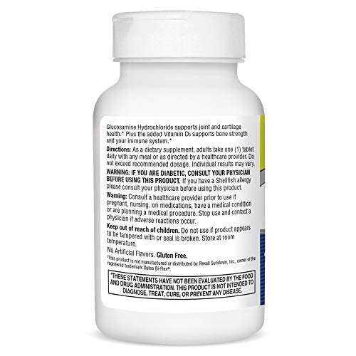 21st Century Glucosamine Daily Complex Plus D Tablets, 60 Count (27708)