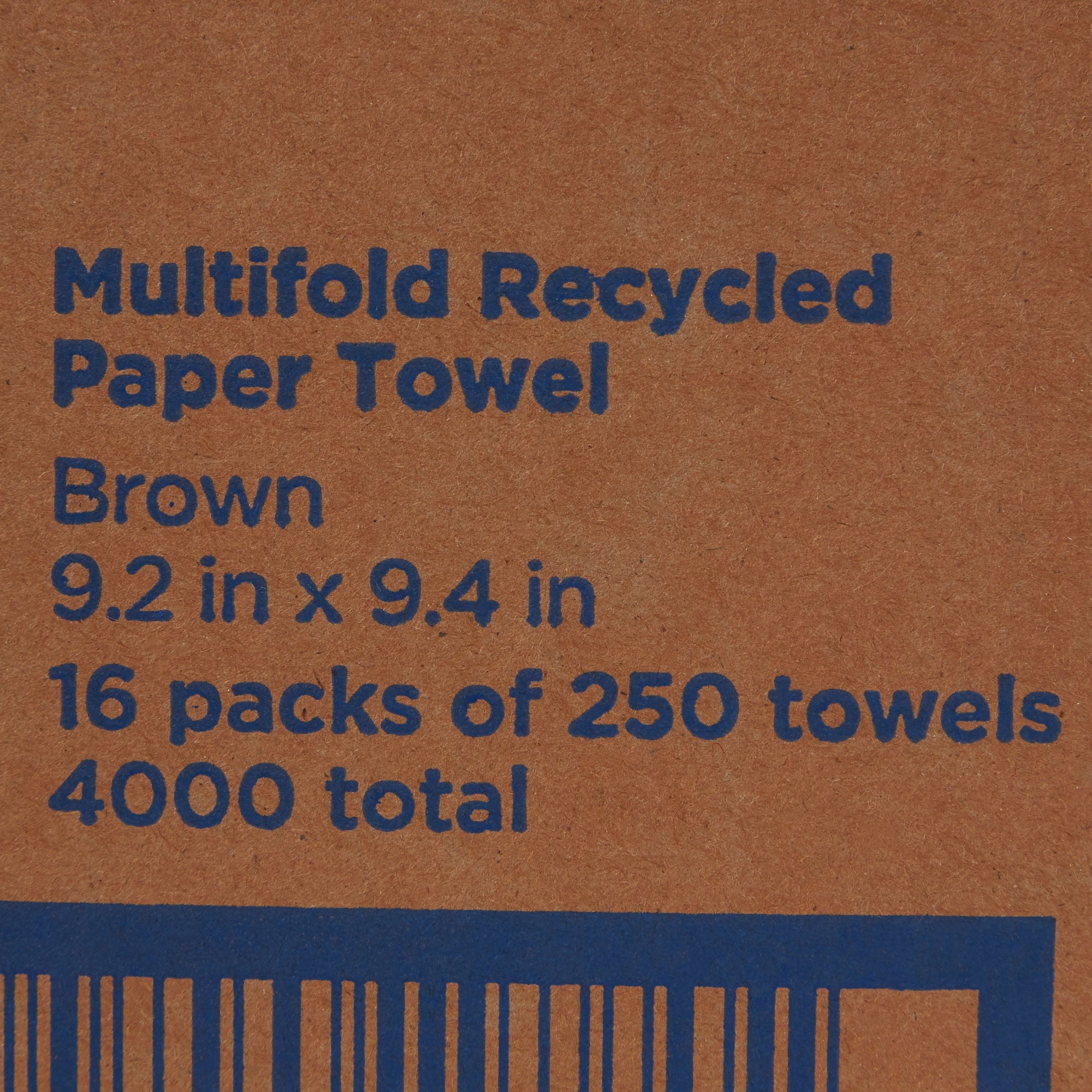 Paper Towel Pacific Blue Basic Multi-Fold 9-1/4 X 9-2/5 Inch