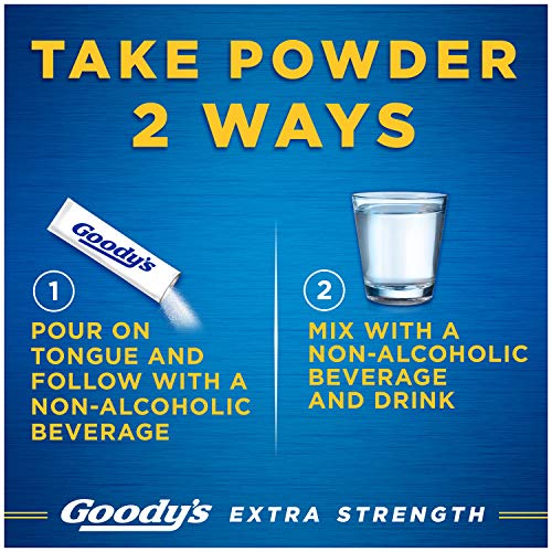 Goody's Extra Strength Headache Powder, Dissolve Packs, 24 Individual Packets