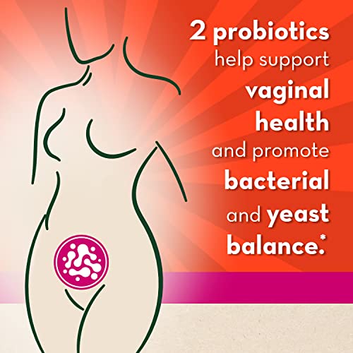Align Probiotic, Women's Dual Action, Probiotics for Women, Multi-Strain Probiotic with Chaste Tree, Supports Feminine Health, Soothes Occasional Abdominal Discomfort, Gas, Bloating, 28 Capsules