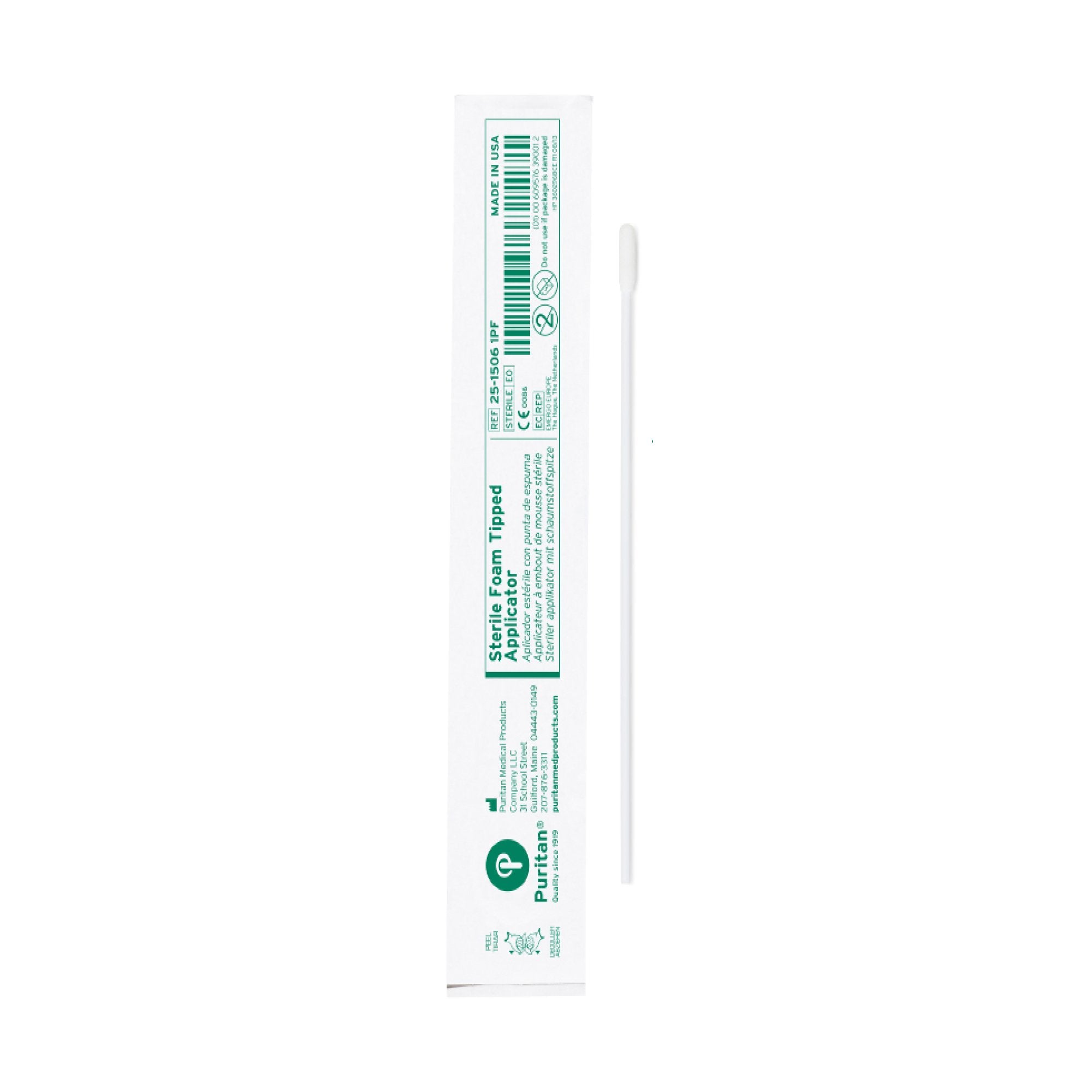 Specimen Collection Swab Puritan 6 Inch 6 Inch Length Sterile